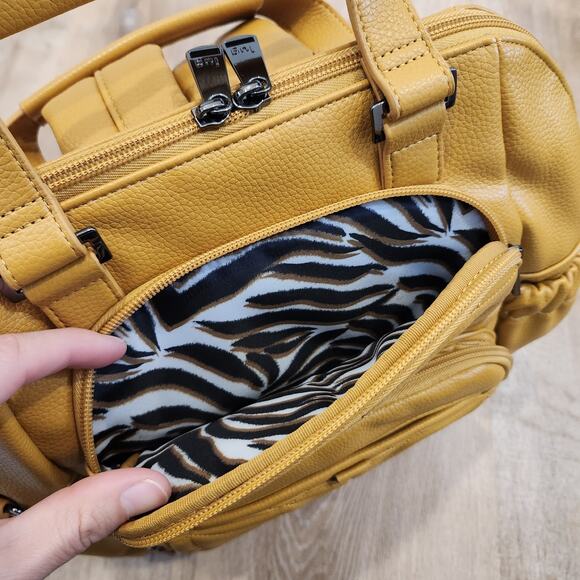 Lug Canter Mustard Yellow Convertible Tote Backpack NWOT W/Crossbody Strap main image 16